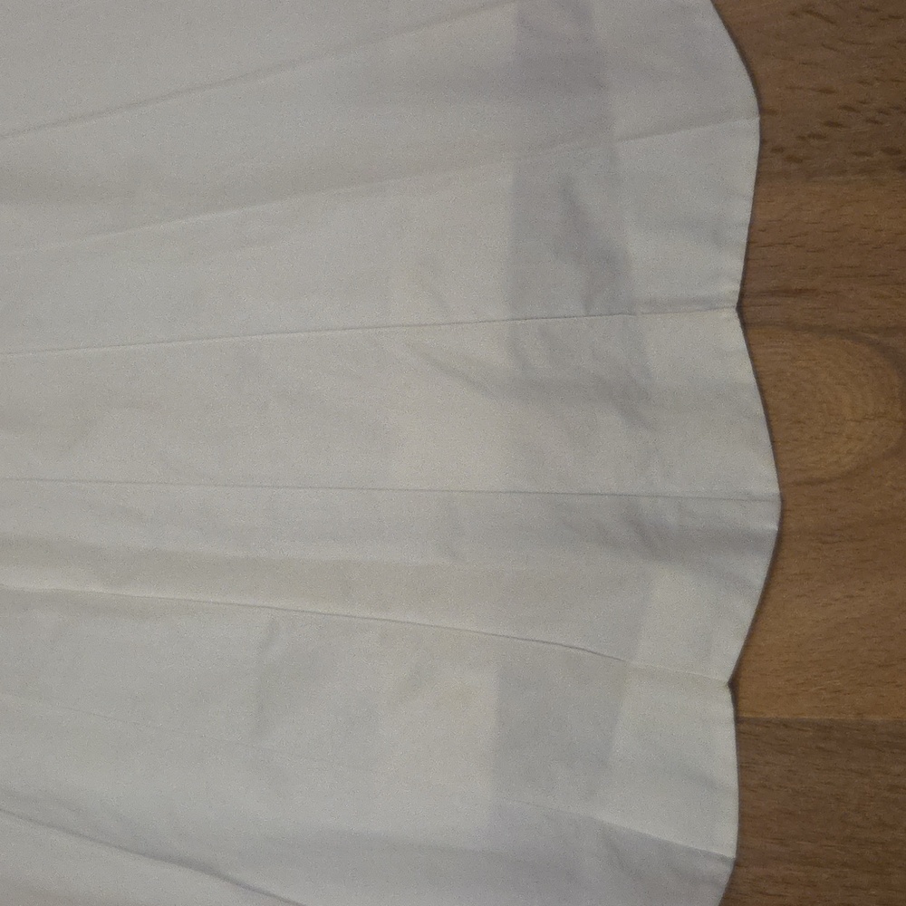 Kenzo Neutral Cream A-Line Pleated Skirt - Picture 4 of 6